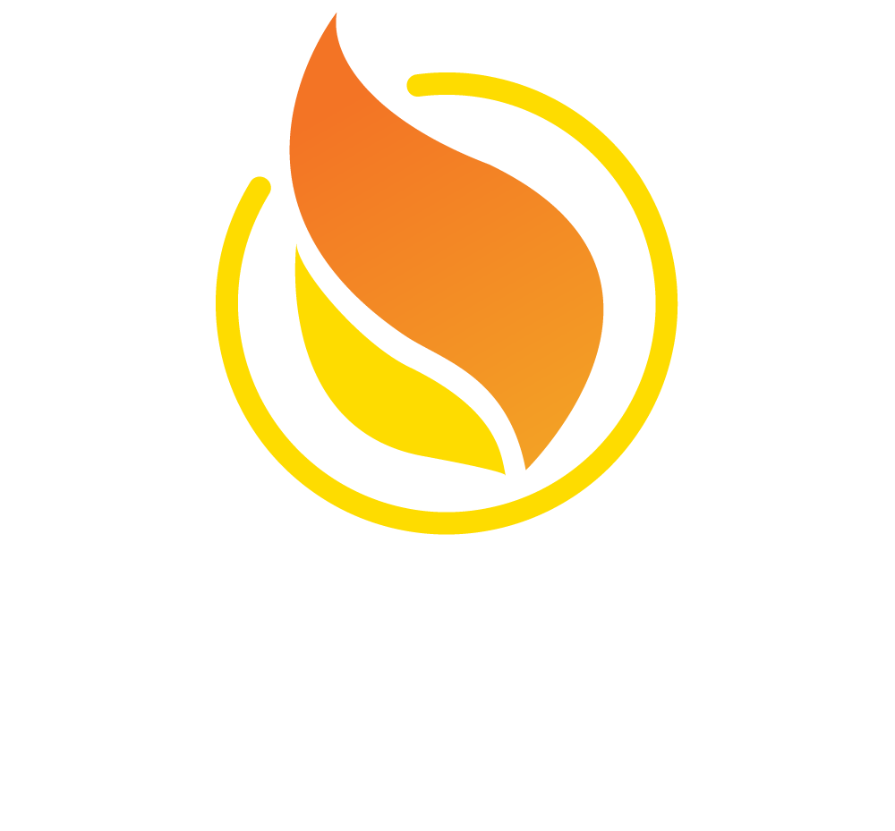 Blaze.js Logo with White Text